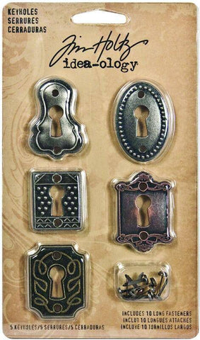 Tim Holtz idea-ology Keyholes - Lilly Grace Crafts