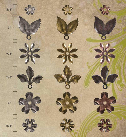 Tim Holtz idea-ology Foliage (18 pk.) - Lilly Grace Crafts