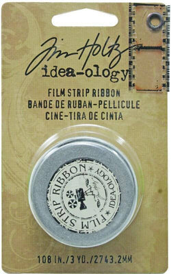 Tim Holtz idea-ology Filmstrip Ribbon (3 yds.) - Lilly Grace Crafts