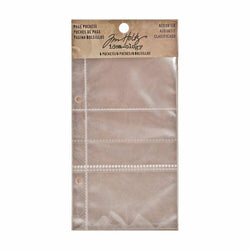 Tim Holtz idea-ology Page Pockets, Assorted - Lilly Grace Crafts