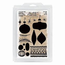 Tim Holtz idea-ology Foam Stamps - Christmas - Lilly Grace Crafts