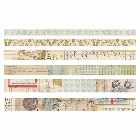 Tim Holtz idea-ology Salvaged - Adhesive Tape - Paper - Lilly Grace Crafts