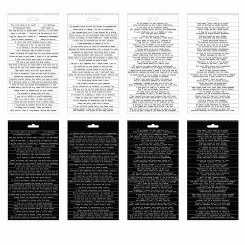 Tim Holtz idea-ology Small Talk Snarky - Stickers - Lilly Grace Crafts