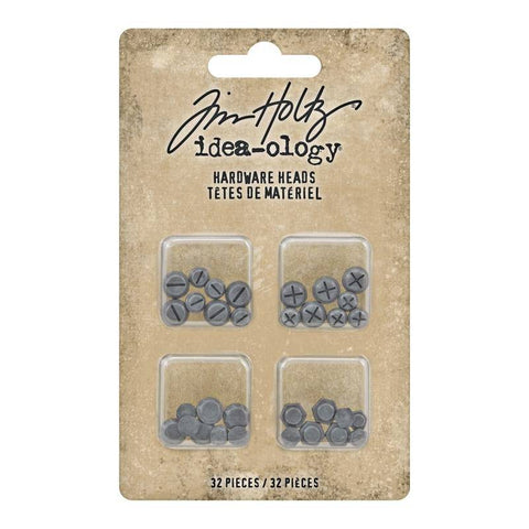 Tim Holtz idea-ology Hardware Heads - Lilly Grace Crafts