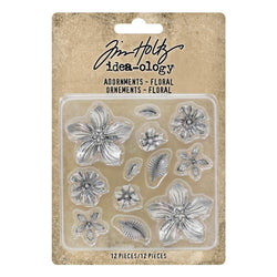 Tim Holtz idea-ology Adornments Floral - Lilly Grace Crafts