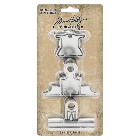 Tim Holtz idea-ology Vintage Clips - Lilly Grace Crafts