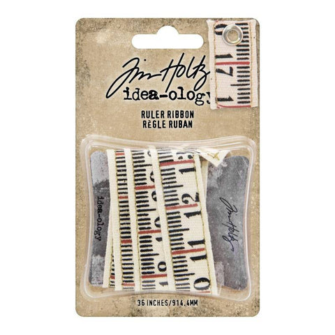 Tim Holtz idea-ology Ruler Ribbon - Lilly Grace Crafts