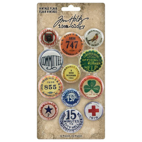 Tim Holtz idea-ology Vintage Flair - Lilly Grace Crafts