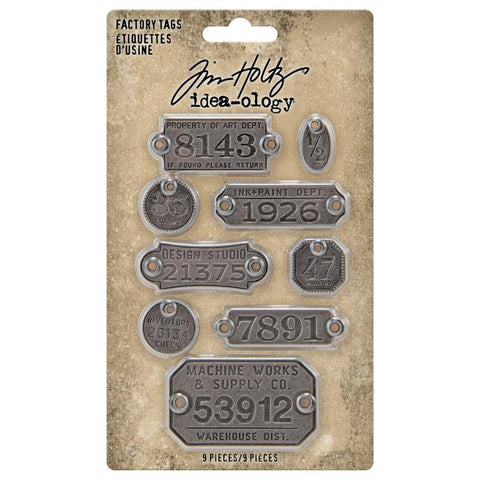 Tim Holtz idea-ology Factory Tags - Lilly Grace Crafts