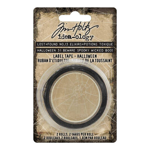 Tim Holtz idea-ology Label Tape Halloween - Lilly Grace Crafts