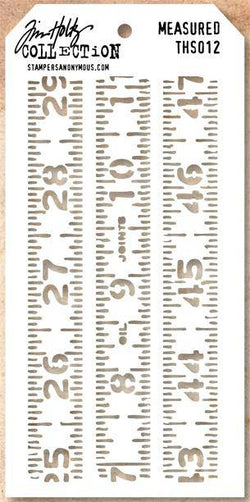 Art Gone Wild Measured Layered Stencil - Lilly Grace Crafts