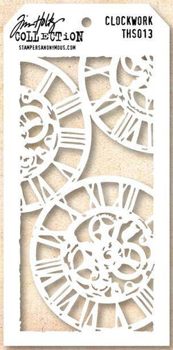 Art Gone Wild Clockwork Layered Stencil - Lilly Grace Crafts