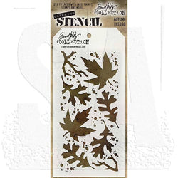 Art Gone Wild Tim Holtz Layering Stencil Autumn - Lilly Grace Crafts