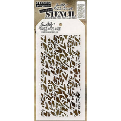 Art Gone Wild Tim Holtz Stencils - Heartstruck - Lilly Grace Crafts