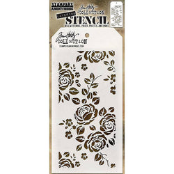 Art Gone Wild Tim Holtz Stencils - Roses - Lilly Grace Crafts