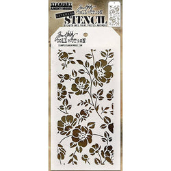 Art Gone Wild Tim Holtz Stencils - Floral - Lilly Grace Crafts