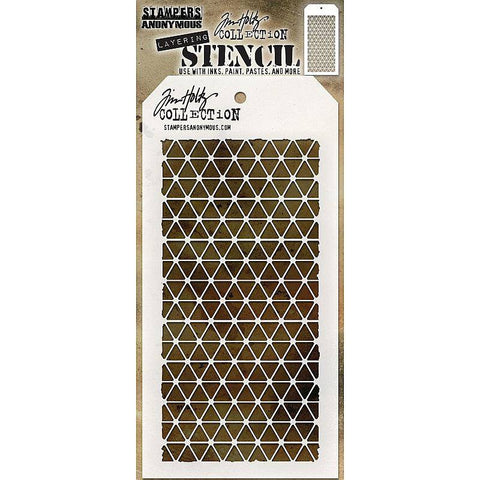 Art Gone Wild Tim Holtz Stencils - Diamonds - Lilly Grace Crafts