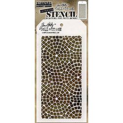 Art Gone Wild Tim Holtz Stencils - Mosaic - Lilly Grace Crafts