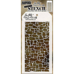 Art Gone Wild Tim Holtz Stencils - Stone - Lilly Grace Crafts