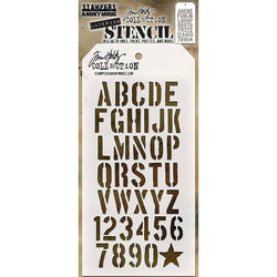 Art Gone Wild Tim Holtz Stencils - Crate - Lilly Grace Crafts