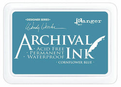 Ranger Industries Cornflower Blue Archival Ink Pad - Lilly Grace Crafts