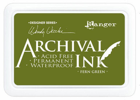 Ranger Industries Fern Green Archival Ink Pad - Lilly Grace Crafts
