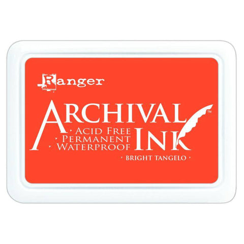 Ranger Industries Archival Ink Pads -Bright Tangelo - Lilly Grace Crafts