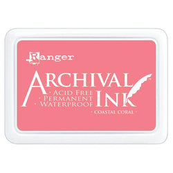 Ranger Industries Coastal Coral #0 Archival Ink Pads - Lilly Grace Crafts