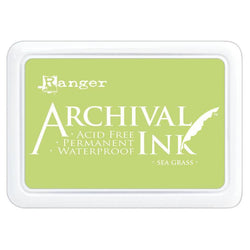 Ranger Industries Sea Grass #0 Archival Ink Pads - Lilly Grace Crafts