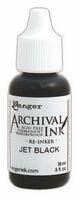 Ranger Industries Jet Black - Archival Re-inker - Lilly Grace Crafts