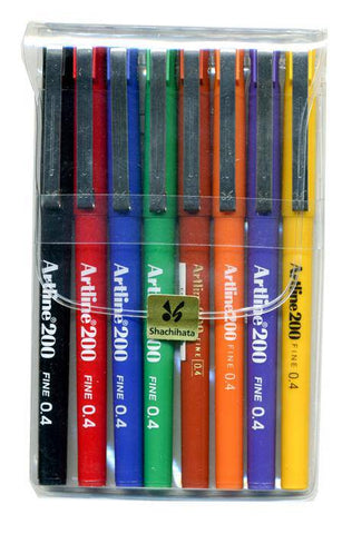 Artline Single Wallet x 8 0.4 pens - Lilly Grace Crafts