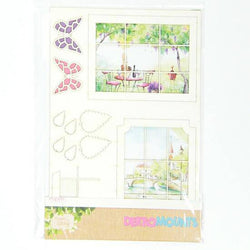 Dekromounts Windows And Butterflies (11 Piece) - Lilly Grace Crafts