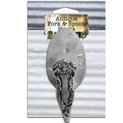 Bottle Cap Crafts Antique Spoon Hook - Lilly Grace Crafts