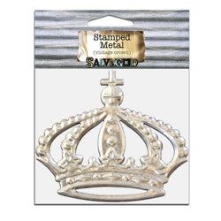 Bottle Cap Crafts Stamped Metal - Crown - Lilly Grace Crafts