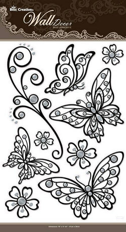 Best Creations Black Crystal Butterfly - Lilly Grace Crafts