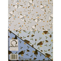 Finhaven Paper A4 Snowman/Robin 10 Sheets - Lilly Grace Crafts