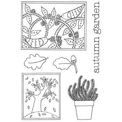 Clear Stamps Beth Hughes Autumn Garden Clear Stamp Set - Lilly Grace Crafts
