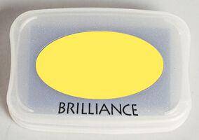 Tsukineko Sunflower Yellow Brilliance Pad - Lilly Grace Crafts