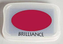 Tsukineko Rocket Red Brilliance Pad - Lilly Grace Crafts