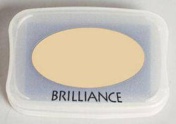 Tsukineko Pearlescent Beige Brilliance Pad - Lilly Grace Crafts