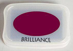 Tsukineko Pearlescent Crimson Brilliance Pad - Lilly Grace Crafts