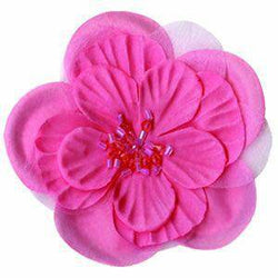 Bazzill 3 inch Organza Flower Fussy - Lilly Grace Crafts