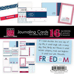 Bazzill Freedom 4x6 Journaling Cards - Lilly Grace Crafts