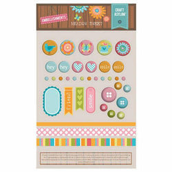 Meadow Sweet - Embellishments Set 37pcs - Lilly Grace Crafts