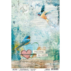 Ciao Bella Sound Of Spring Falling In Love 5 Sheets - Lilly Grace Crafts