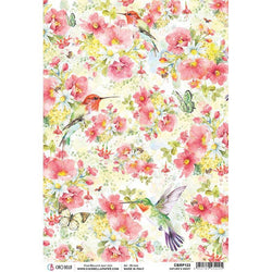 Ciao Bella NatureS Midst - Rice Paper 5 Sheets - Lilly Grace Crafts
