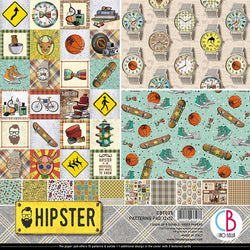 Ciao Bella Hipster Double-Sided Patterns Pad - Lilly Grace Crafts