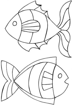 Lindsay Mason Designs Zendoodles Fish Clear Stamp - Lilly Grace Crafts