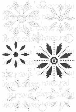 PP Christmas Intricate Flower A6 - Lilly Grace Crafts
