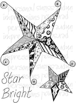 Lindsay Mason Designs Zendoodle Star Bright Ready To Go A6 Clear Stamp - Lilly Grace Crafts